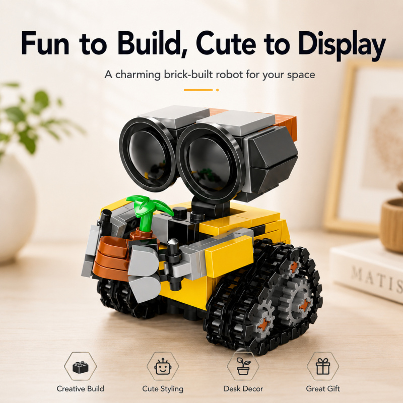 Model Kit Lego - Set di Blocchi da Costruzione Mini