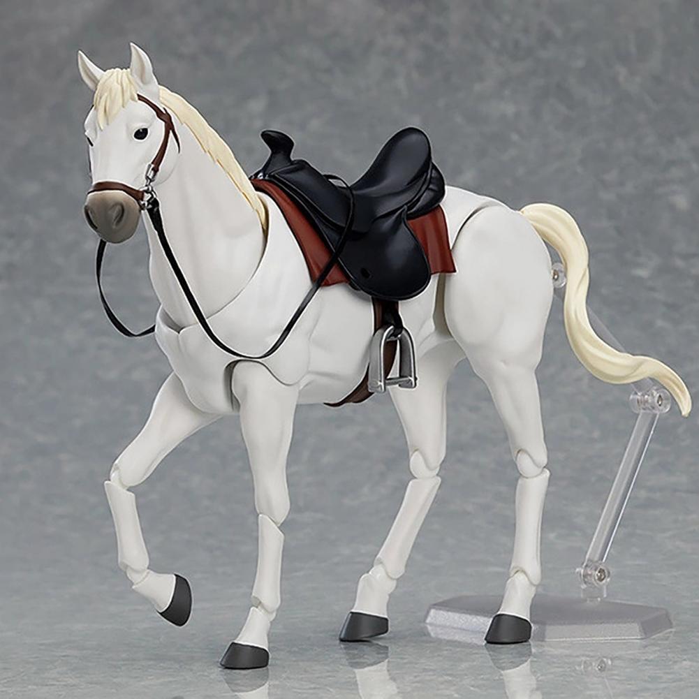 Model Kit Horse - Giocattolo Cavallo con Articolazioni Mobili, Figura