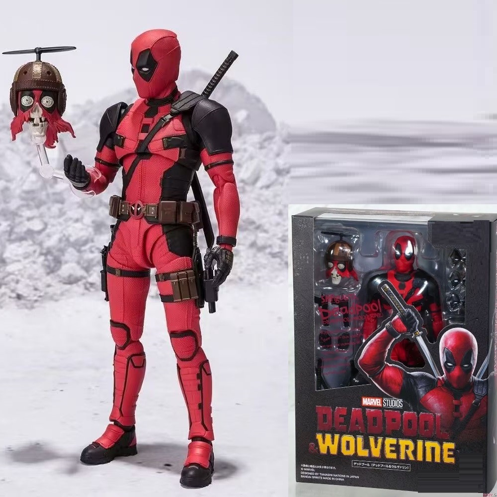Model Kit Deadpool - Action Figure Deadpool X-Men Serie Legend,