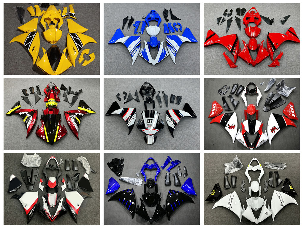 Model Kit Yamaha R1 - 4 nuovi kit deflettori aria in