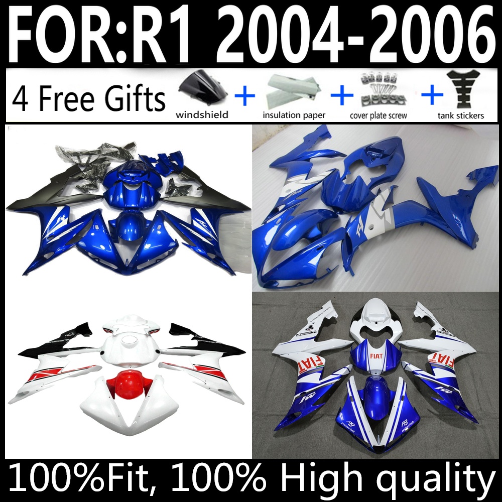 Model Kit Yamaha R1 - Kit Carene Sottosella per Scarico a
