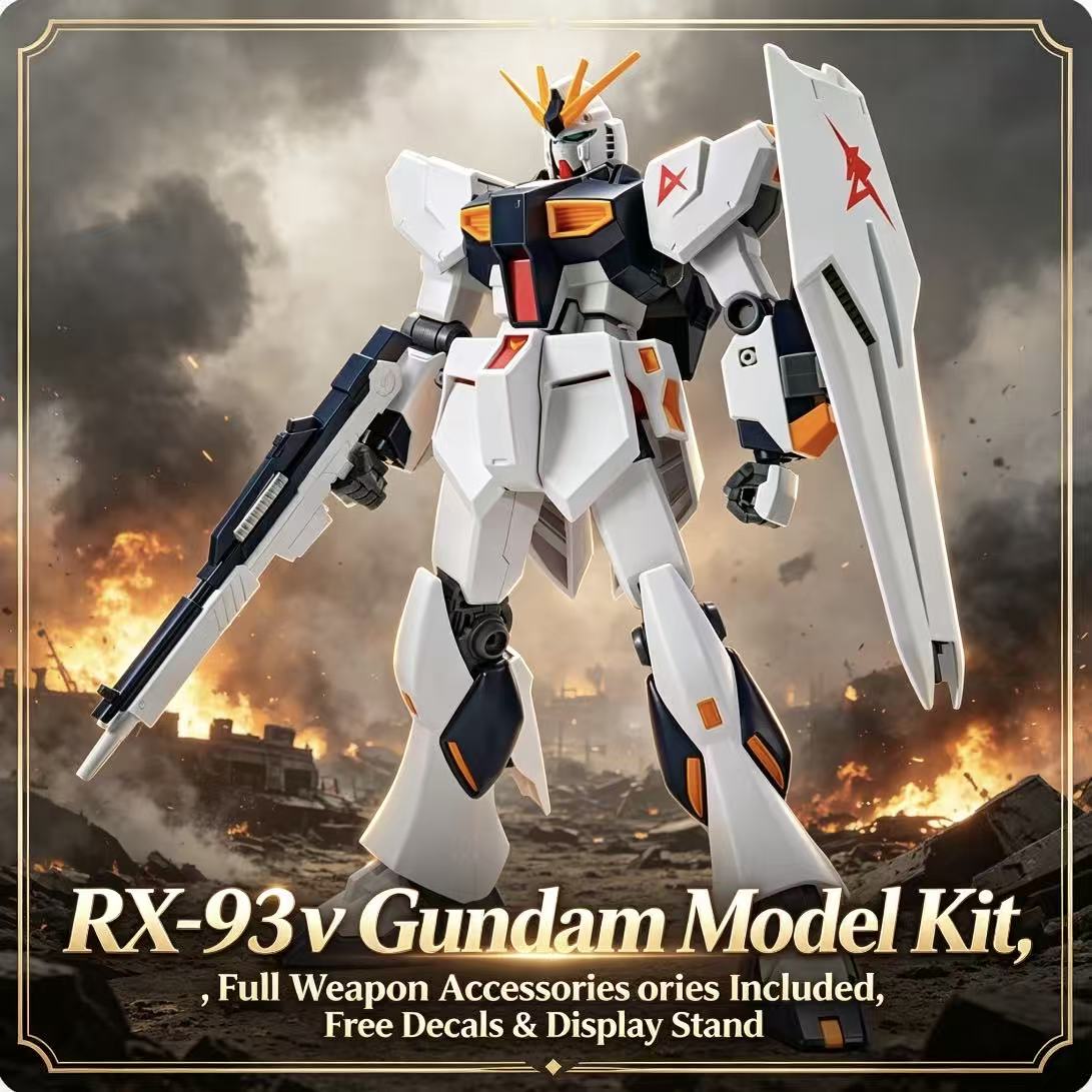 Model Kit Non Gundam - 93HG 1/144 Kit Modello Gundam RX-93