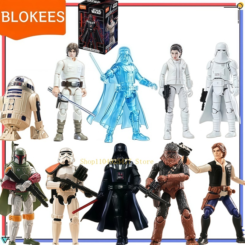 Model Kit Star Wars - Blokees Kit di Assemblaggio Star Wars