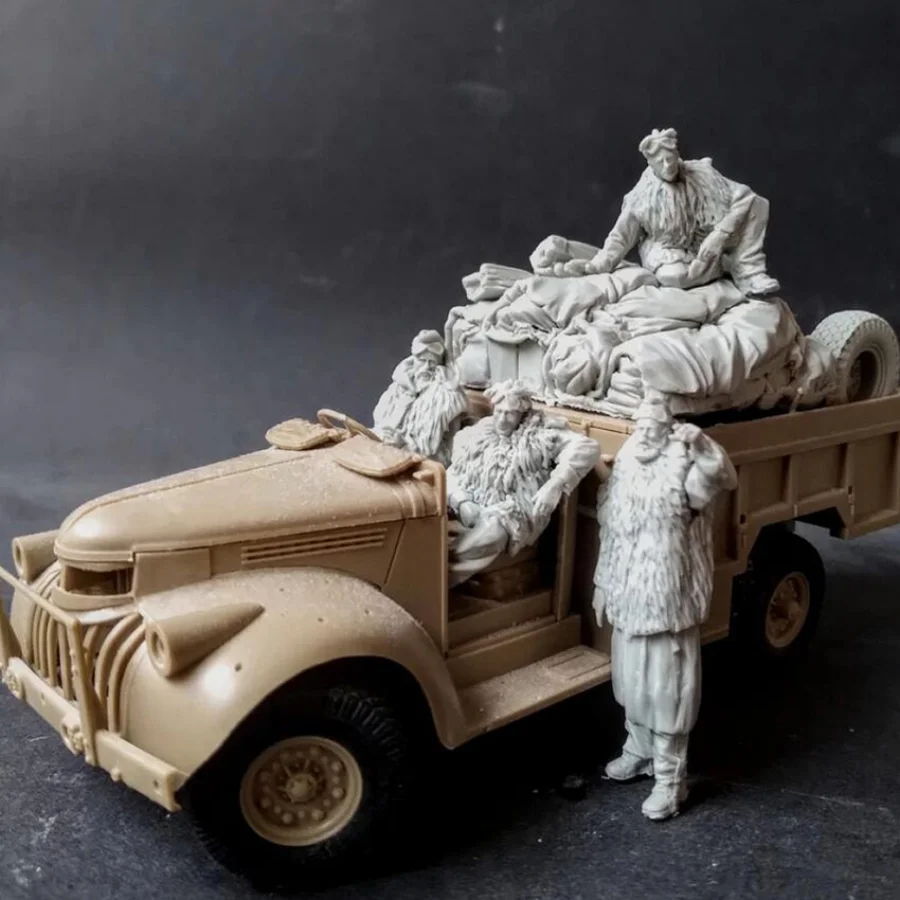 1/35 Resin Figure Model Kit 2  - Model Kit Cangdao recensione e prezzo